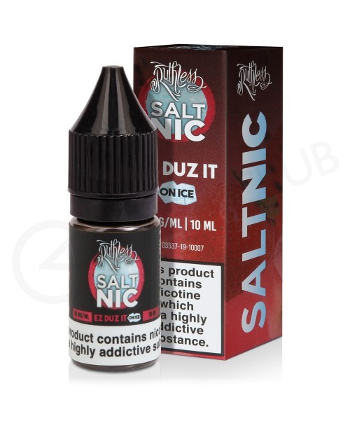 Ez Duz It On Ice Nic Salt E-Liquid by Ruthless