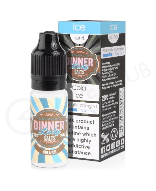 Cola Ice Nic Salt E-Liquid by Dinner Lady Summer H...