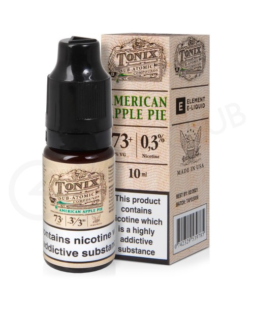 American Apple Pie E-Liquid by Tonix