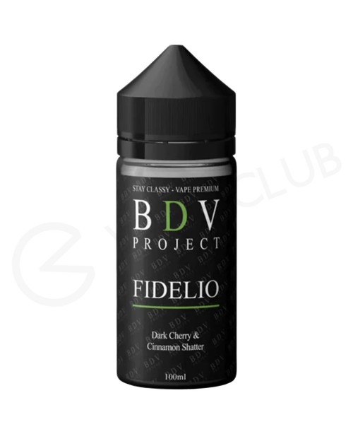 Fidelio Shortfill E-Liquid by BDV Project 100ml