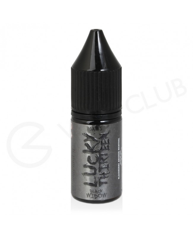 Black Widow Nic Salt E-Liquid by Lucky Thirteen