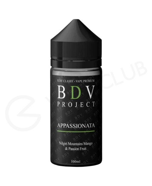 Appassionata Shortfill E-Liquid by BDV Project 100...