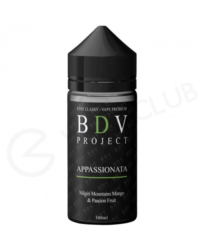 Appassionata Shortfill E-Liquid by BDV Project 100ml