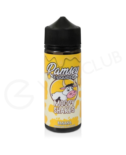 Banana Shortfill E-Liquid by Ramsey Moody Shakes 1...