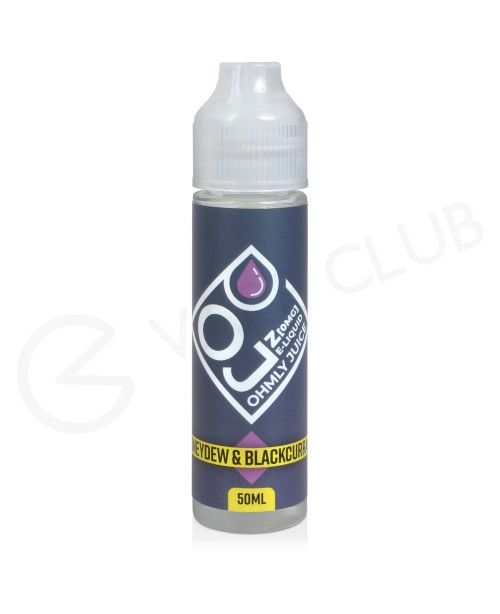 Honeydew Blackcurrant Shortfill E-Liquid by Ohmly ...