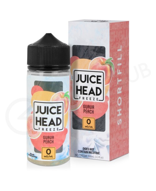 Guava Peach Freeze Shortfill E-Liquid by Juice Hea...