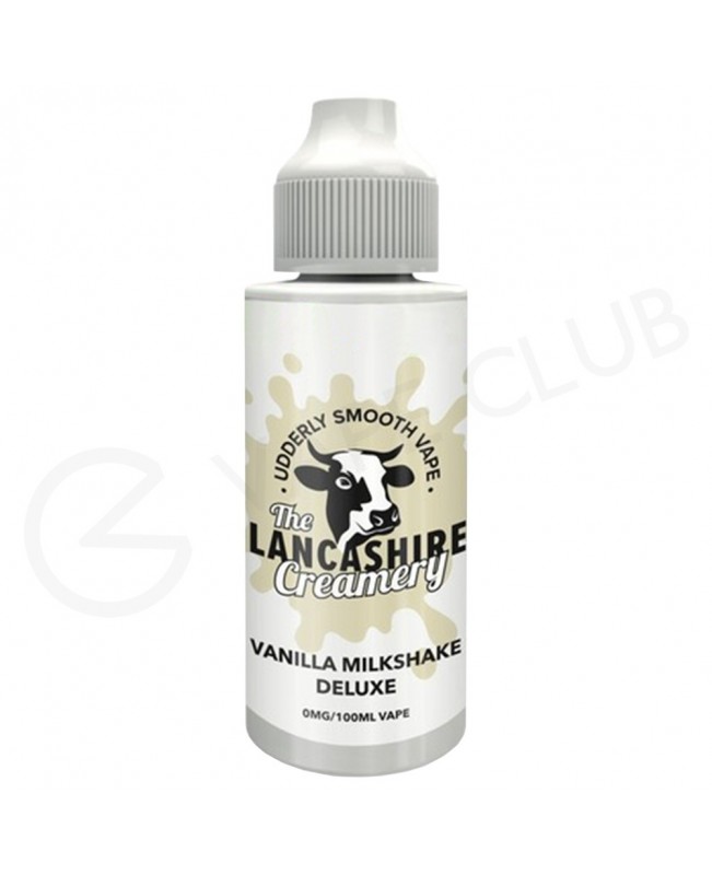 Vanilla Milkshake Deluxe Shortfill E-Liquid by The Lancashire Creamery 100ml