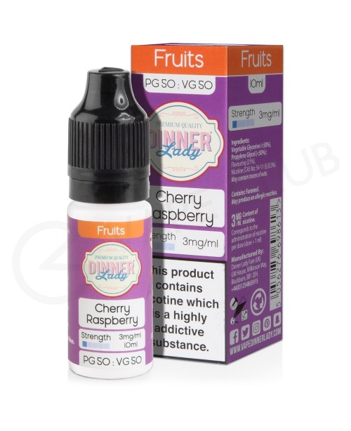 Cherry Raspberry E-Liquid by Dinner Lady 50/50