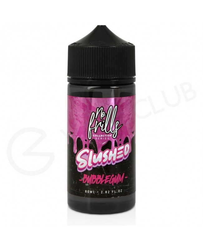 Bubblegum Shortfill E-Liquid by No Frills Slushed 80ml