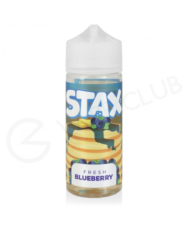 Fresh Blueberry Shortfill E-Liquid by Stax 100ml