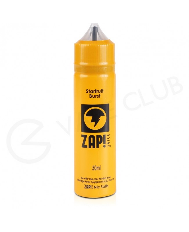 Starfruit Burst Shortfill E-Liquid by Zap! Juice 50ml