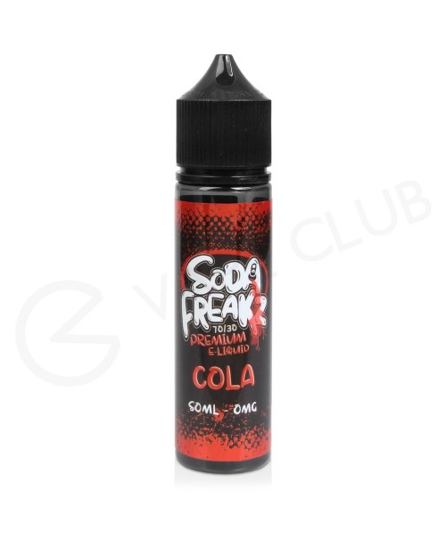 Cola Shortfill E-Liquid by Soda Freakz 50ml