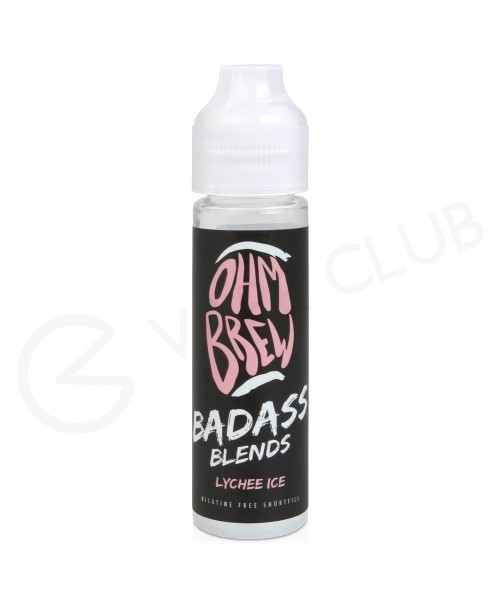 Lychee Ice Shortfill E-Liquid by Ohm Brew Badass B...