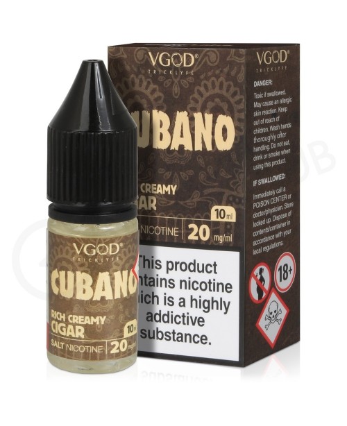 Cubano Nic Salt E-Liquid by VGOD