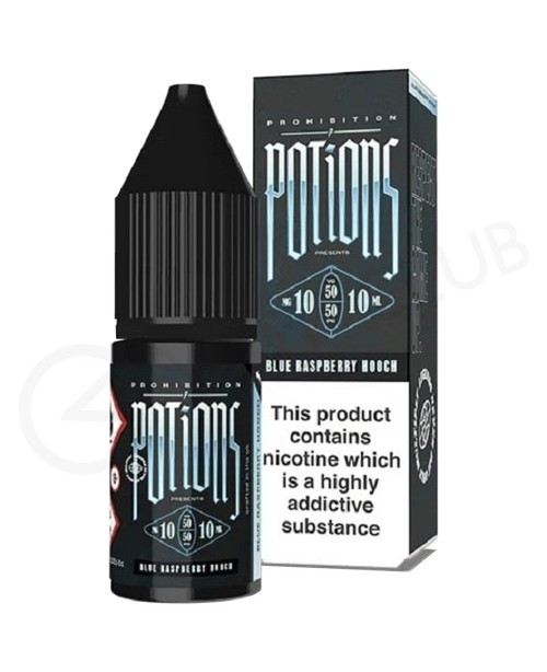 Blue Raspberry Hooch Nic Salt E-Liquid by Potions