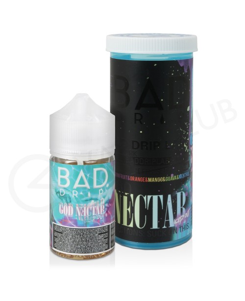 God Nectar Iced Out Shortfill E-Liquid by Bad Drip...