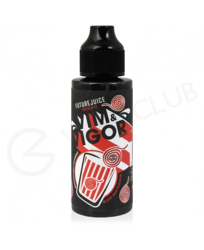 Black Jack Shortfill E-Liquid by Vim & Vigor 100ml