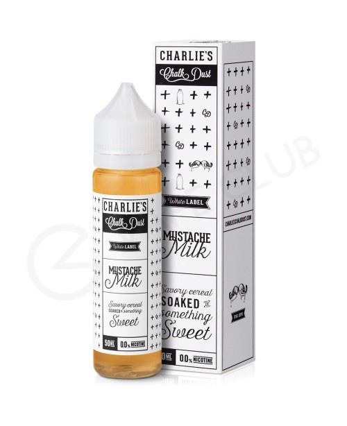 Mustache Milk E-Liquid by Charlie's Chalk Dust 50m...