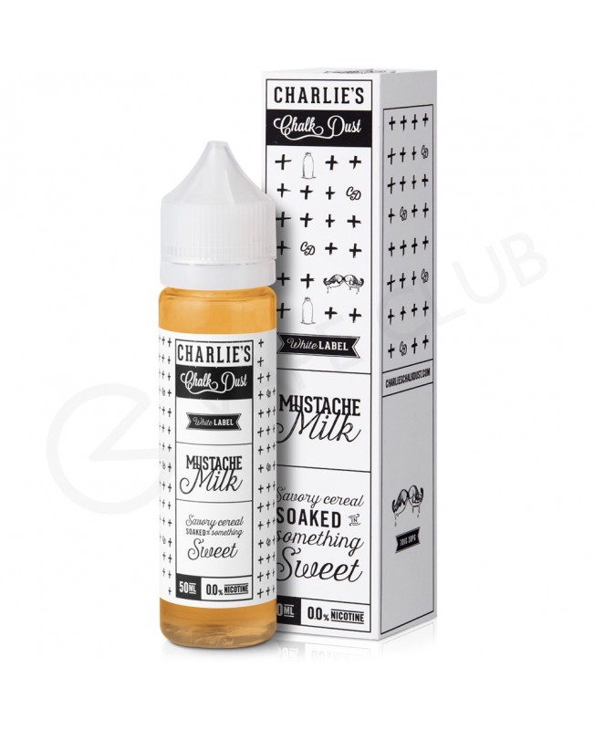 Mustache Milk E-Liquid by Charlie's Chalk Dust 50ml