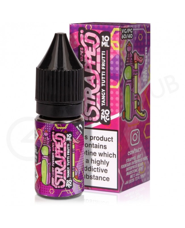 Tangy Tutti Frutti Nic Salt E-Liquid by Strapped