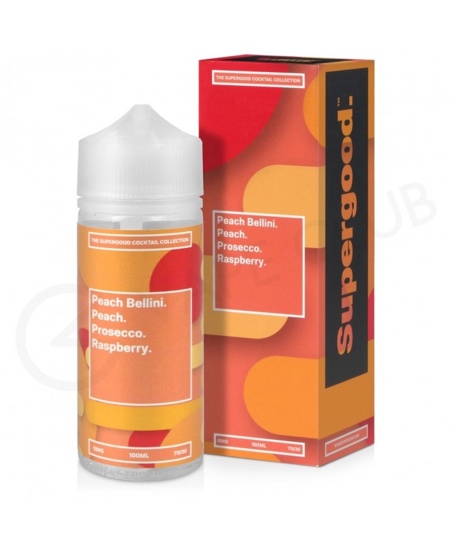 Peach Bellini Shortfill E-Liquid by Supergood 100ml