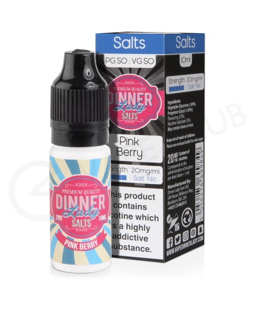 Pink Berry Nic Salt E-Liquid by Dinner Lady