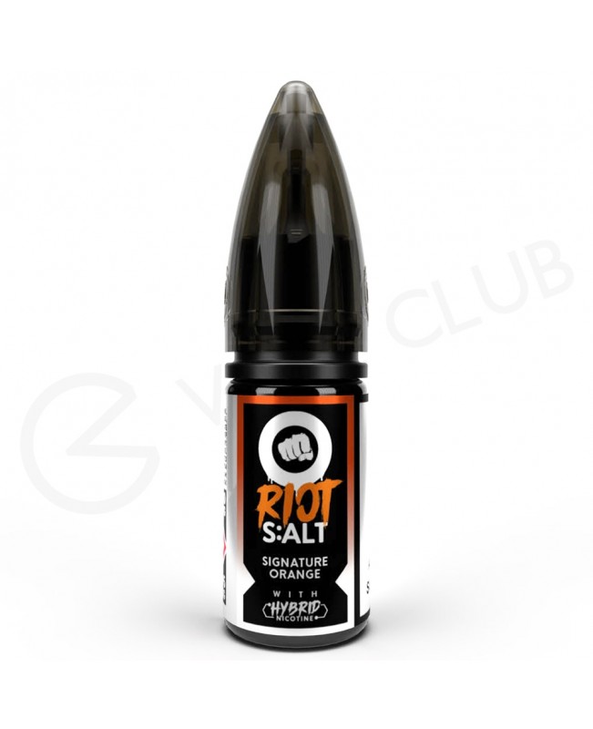 Signature Orange E-Liquid by Riot Salt Black Edition