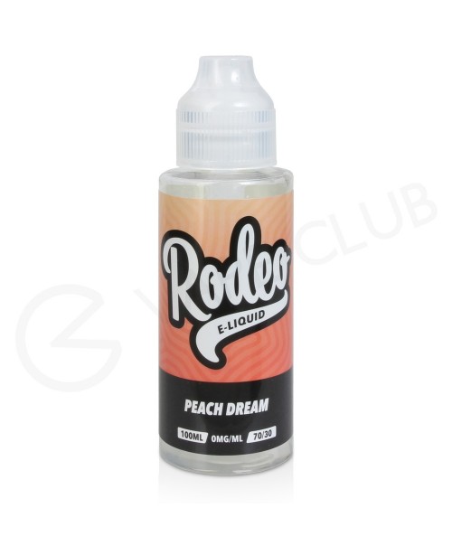 Peach Dream Shortfill E-Liquid by Rodeo 100ml