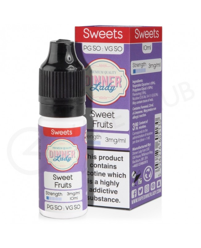 Sweet Fruits E-Liquid by Dinner Lady 50/50