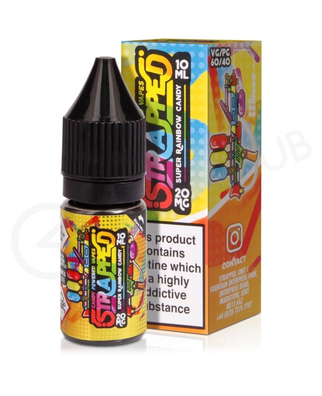 Super Rainbow Candy Nic Salt E-Liquid by Strapped