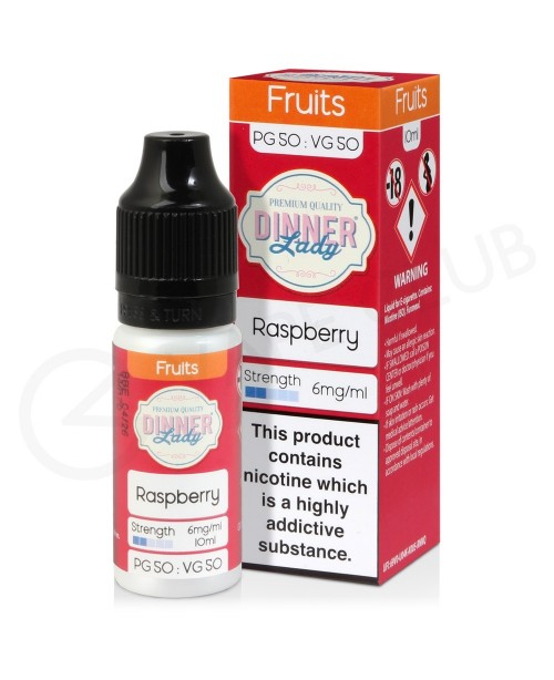 Raspberry E-Liquid by Dinner Lady 50/50