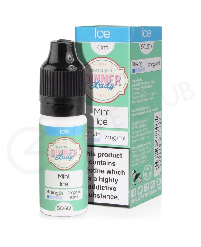 Mint Ice E-Liquid by Dinner Lady 50/50