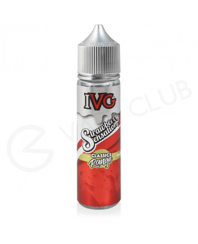 Strawberry Sensation Shortfill E-liquid by IVG 50ml