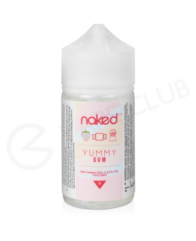 Yummy Gum Shortfill E-Liquid by Naked 100 50ml