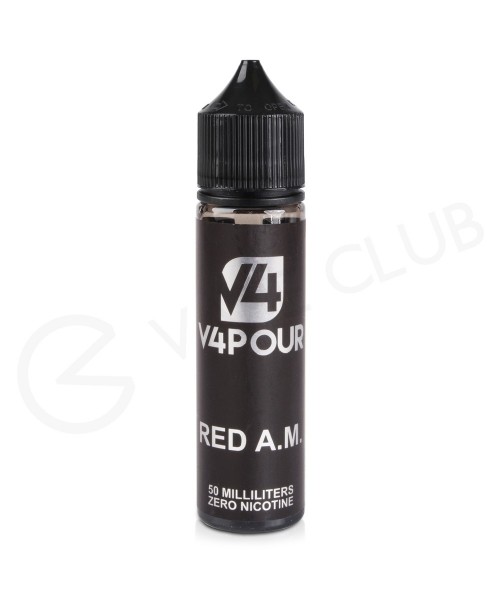 Red AM 50ml Shortfill by V4 V4POUR