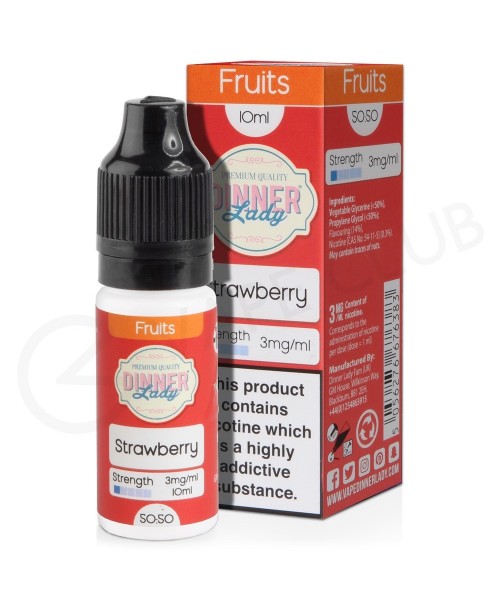 Strawberry E-Liquid by Dinner Lady 50/50