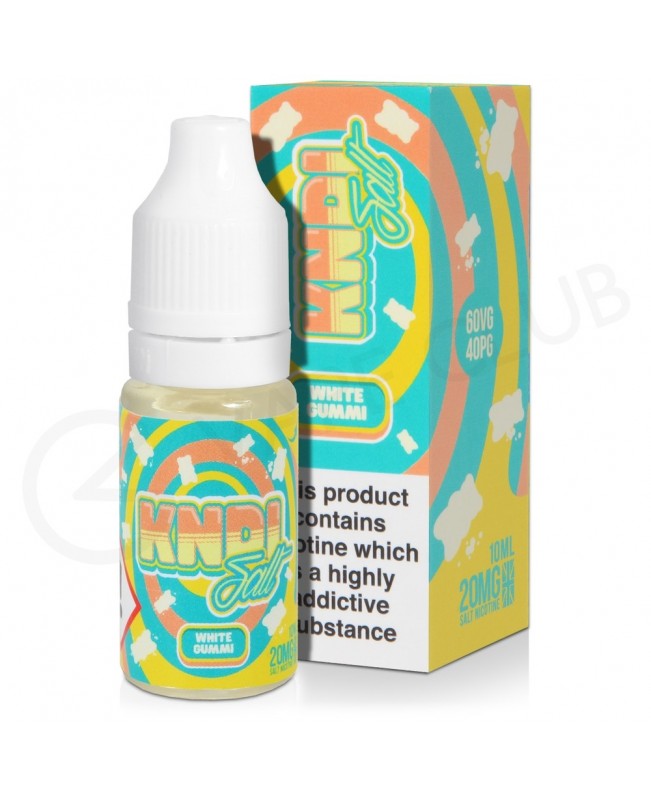 White Gummi Bear Nic Salt E-Liquid by KNDI