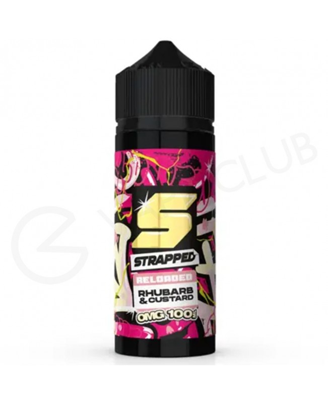 Rhubarb & Custard E-Liquid by Strapped Reloaded Shortfill 100ml