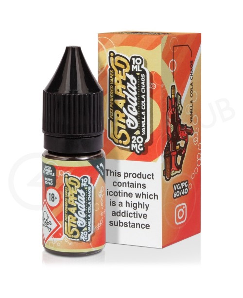 Vanilla Cola Chaos Nic Salt E-Liquid by Strapped S...