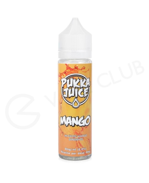 Mango Shortfill E-Liquid by Pukka Juice 50ml