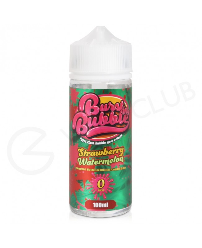 Strawberry Watermelon Shortfill E-Liquid by Burst My Bubble 100ml