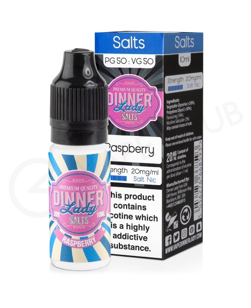 Raspberry Nic Salt E-Liquid by Dinner Lady