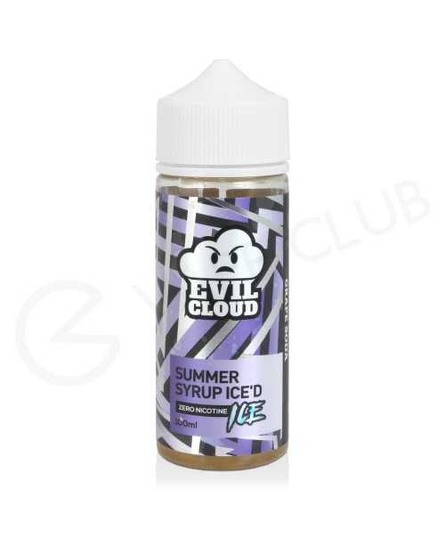 Summer Syrup Ice'd Shortfill E-Liquid by Evil Clou...