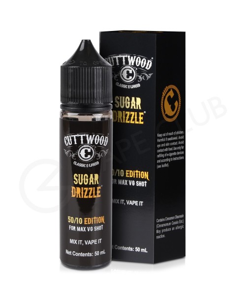 Sugar Drizzle Shortfill E-Liquid by Cuttwood 50ml