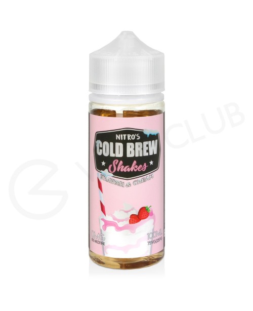 Strawberry & Cream Shortfill E-Liquid by Nitro...