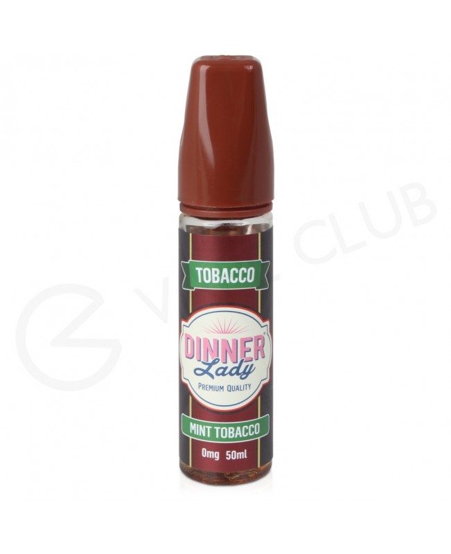 Mint Tobacco Shortfill E-Liquid by Dinner Lady 50ml