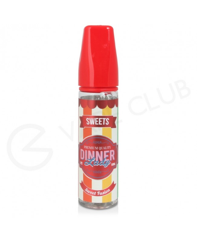 Sweet Fusion Shortfill E-Liquid by Dinner Lady Sweets 50ml