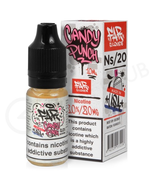 NS20, NS10 & NS5 Candy Punch Nic Salt E-Liquid...