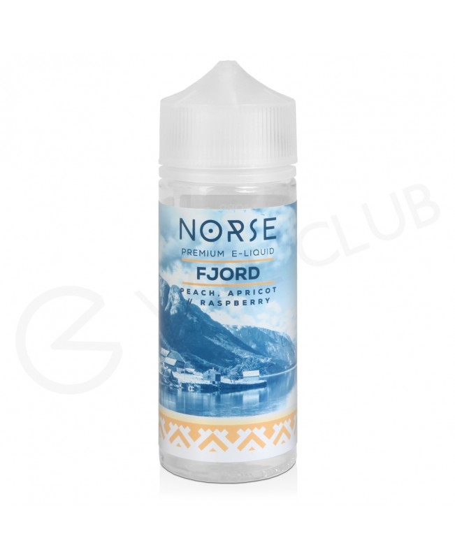 Peach, Apricot & Raspberry Shortfill E-Liquid by Norse Vape 100ml