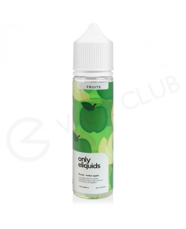 Melon Apple Shortfill E-Liquid by Only Eliquids Fruits 50ml